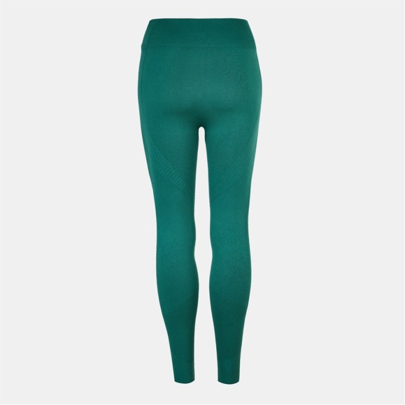 USA Pro Core High Rise Seamless Tights Womens Forest Green
