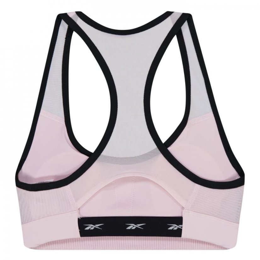 Reebok Lux Racer Vector Sports Bra Womens Medium Impact Frober