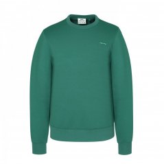 Slazenger Fleece Crew Sweater Mens Green