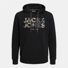 Jack and Jones James Hoodie Black