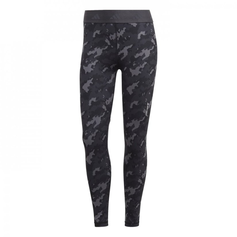 adidas Techfit Camo 7/8 2023 Leggings Womens Black Camo