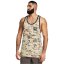 Under Armour Men's Camo Graphic Performance Gym Vest Brown