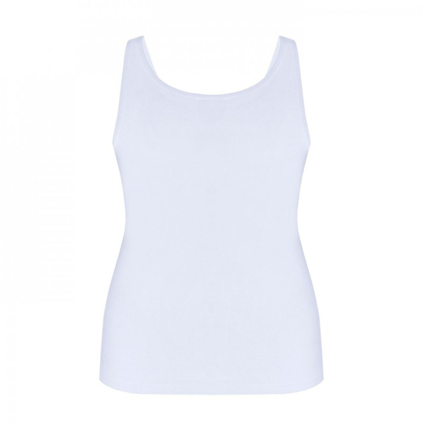 Slazenger Ess Vest Ld43 Scoop White