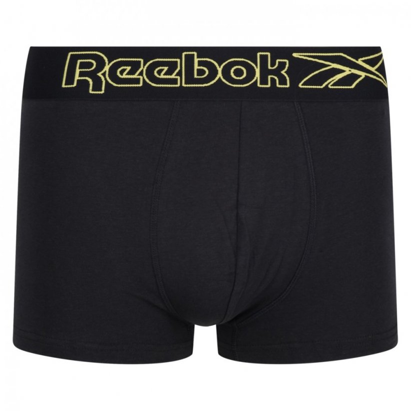 Reebok 5 Pack Logo Boxer pánské šortky Black