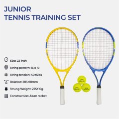 Donnay T/Rkt Set 23 Jn54 Blue/Yellow