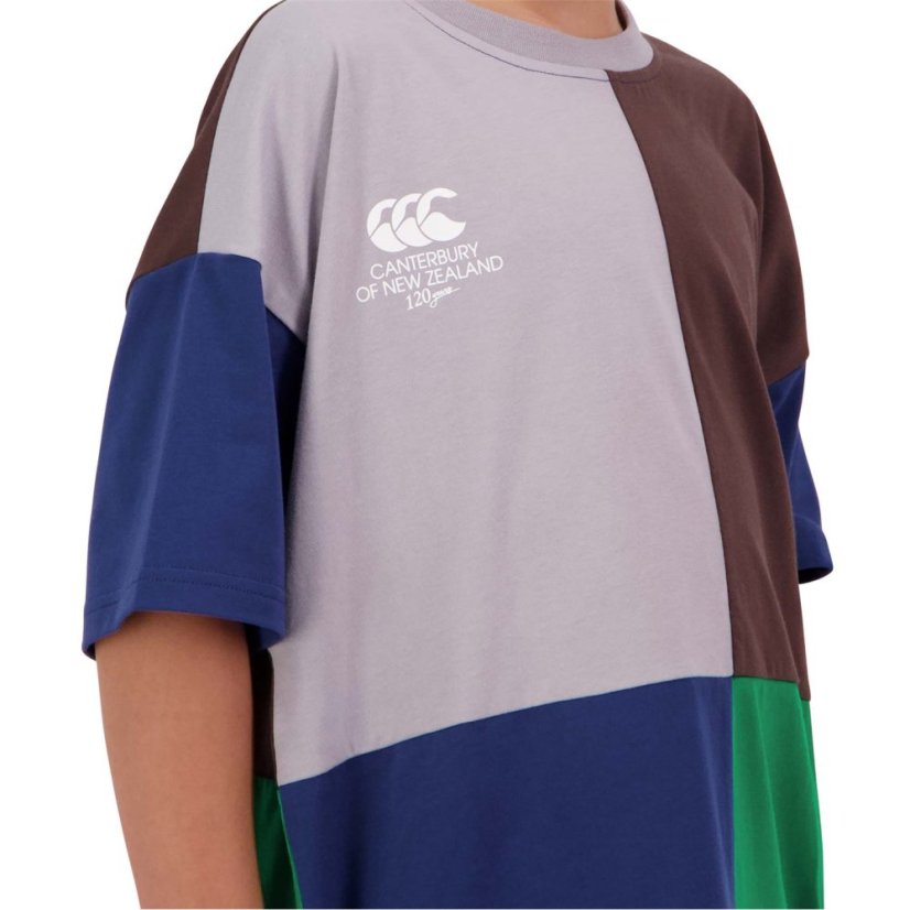 Canterbury Harlequin Block T-Shirt Juniors Multi