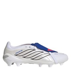 adidas Predator Fold-Over Tongue League Firm Ground pánské kopačky White/Blue