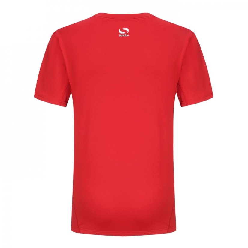 Sondico Core Base Short Sleeves Mens Red