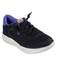 Skechers Women's Skipper Hi Classic Low-Top Trainers Black/Multi