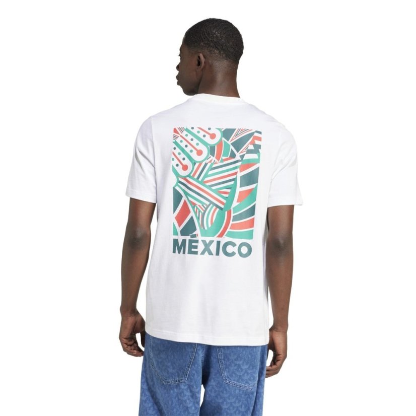 adidas Mex Fan G T pánske tričko White