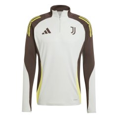 adidas Men's Juve Performance Tracksuit Top Ash Silver
