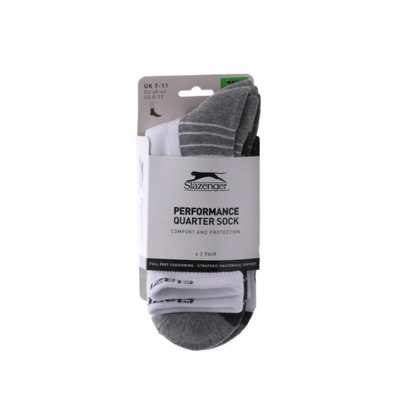 Slazenger Socks 3 Pack White