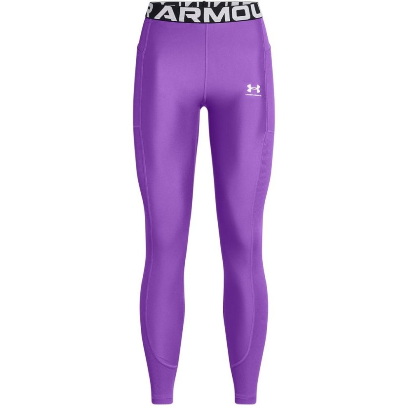 Under Armour Women's HeatGear Gym Leggings Purple