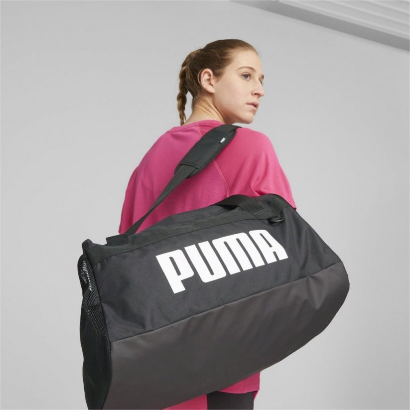 Puma Challenger Duffel Bag Small Black/White