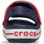 Crocs Unisex Kids' Band Sandal Clogs Navy/Vrsity Red