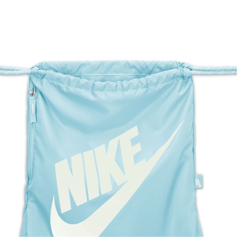 Nike Heritage Drawstring Bag (13L) Blue/White