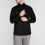 Pierre Cardin Long Sleeve Shirt Mens Plain Black