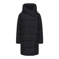 Gelert Kids' Ottawa Hooded Long Padded Slim Fit Parka Black