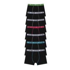Firetrap 7 PK Trunks Jn Black/Multi