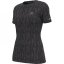 Karrimor Short Sleeve Polyester dámske tričko Black/AOP