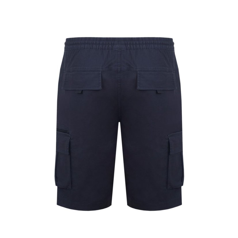 Fabric Cargo Short Sn Black