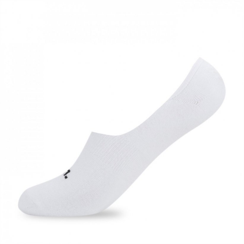 Bench Mens Humphrey Invisible socks 5pk Liner Sn34 White
