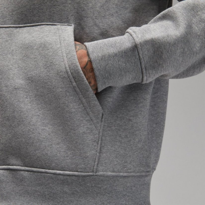 Air Jordan Essential Men's Fleece Pullover Hoodie Carbon/White