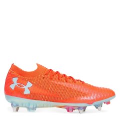 Under Armour Kids UA Shadow Elite 3 Firm Ground Football Boots Orange