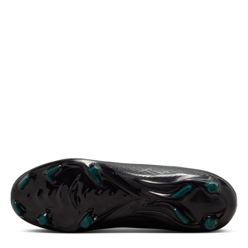 Nike Zoom Mercurial Superfly 10 Academy Adults Firm Ground Football Boots Black/Green