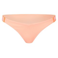 Puma Swim V-Shape Brazilian Bikini Bottoms Womens Peach Combo