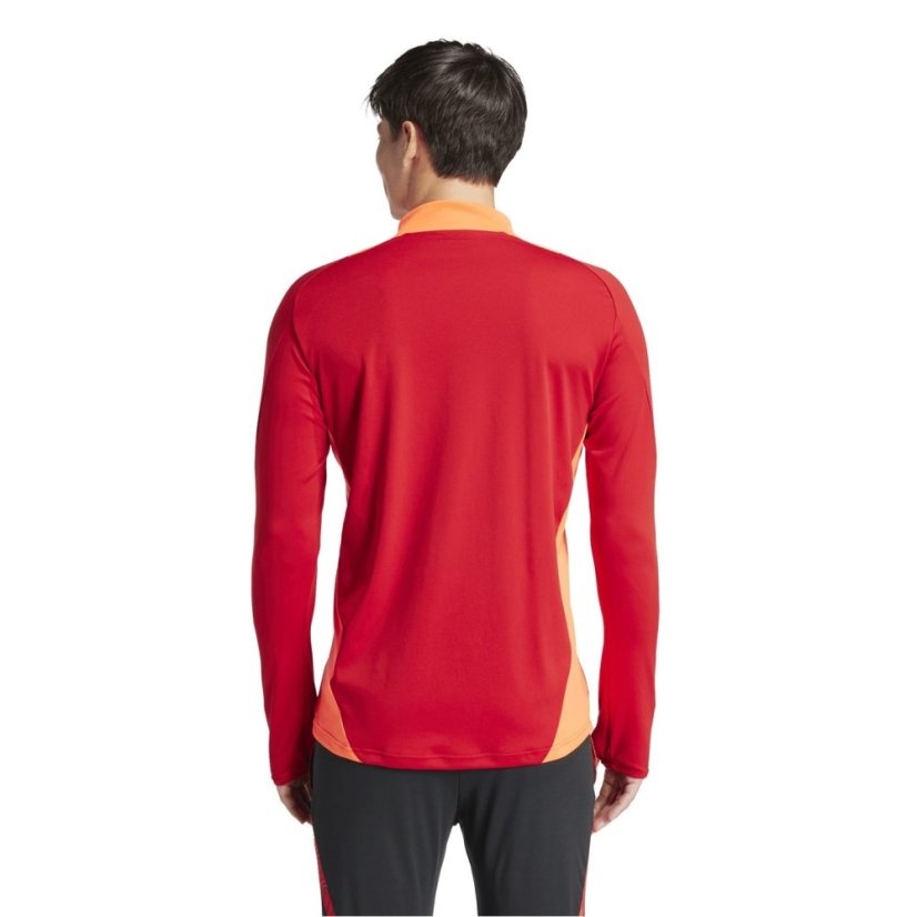 adidas Men's Tiro24 C Quarter Zip Fleece Power Red