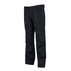 Dunlop Zipper Work Trousers Mens Black