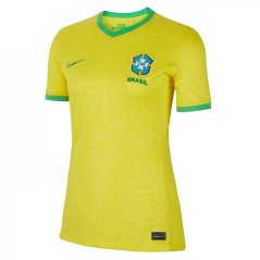 Nike Brazil Home Shirt 2023 Womens Yellow
