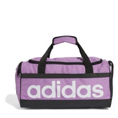 adidas Essentials Linear Duffle Bag Small Purple/White