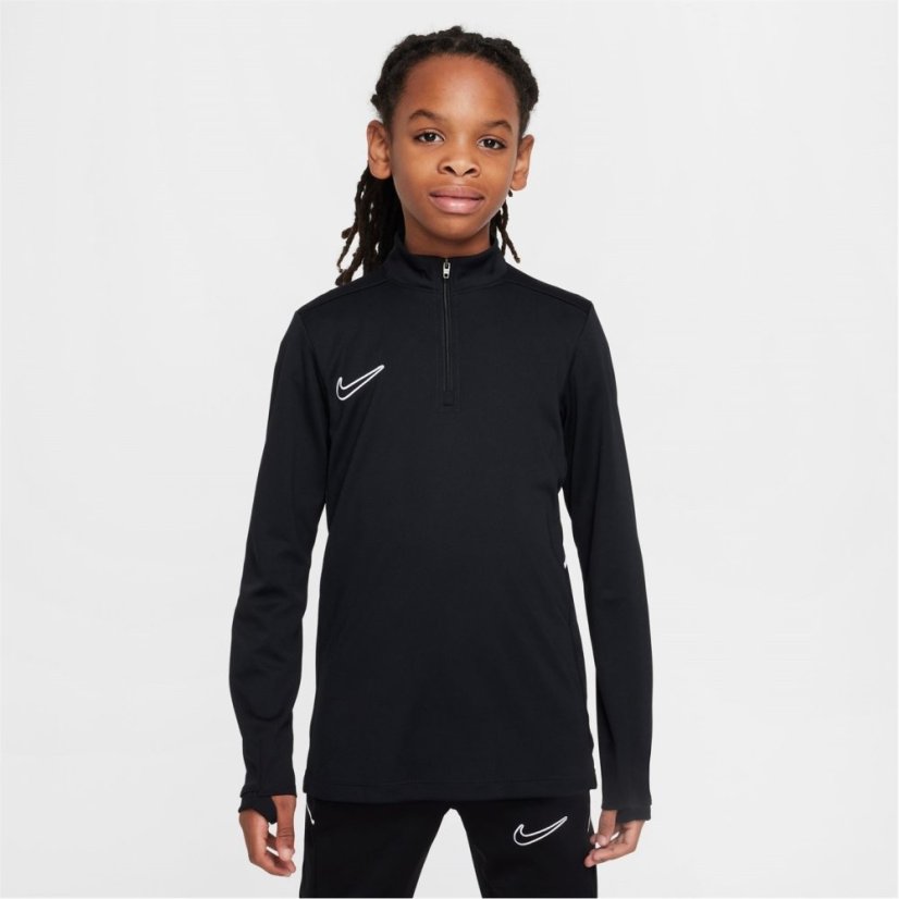Nike Academy Drill Top Juniors Black/White