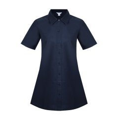 Miso Women's Oxford Day Shirt Dress Navy