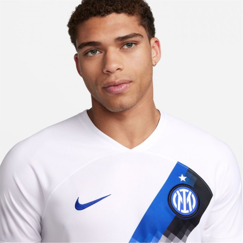 Nike Inter Milan Away Shirt 2023 2024 Adults White/Blue