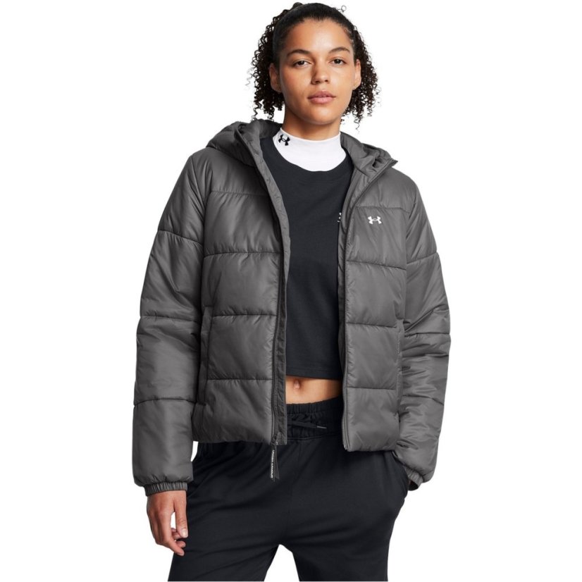 Under Armour Women's Lightweight Quilted Puffer Jacket Gray