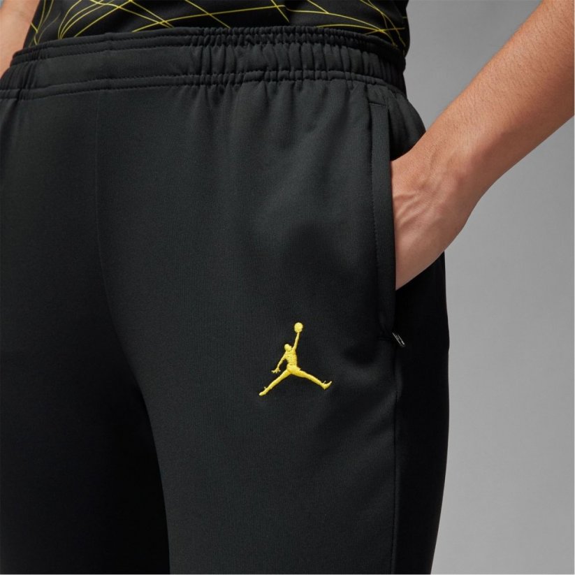 Nike Paris Saint-Germain Strike Women's Jordan Dri-FIT Knit Soccer Pants Black/Yellow