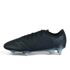 Canterbury Phoenix Genesis Elite Soft Ground Rugby Boots Black/Silver
