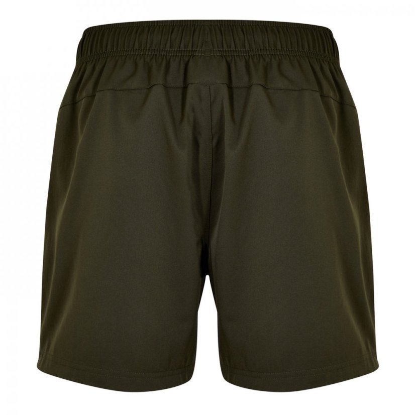 Puma Essentials Logo Woven Shorts 5 Mens Forest Night