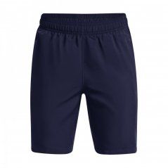 Under Armour Woven Graphic Shorts Junior Boys Navy/White