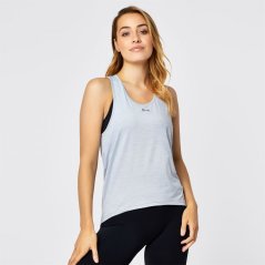 USA Pro Classic Racer Back Sports Tank Womens Grey Marl