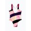 Hype Kids' Stripe One Piece Swimsuit Multi