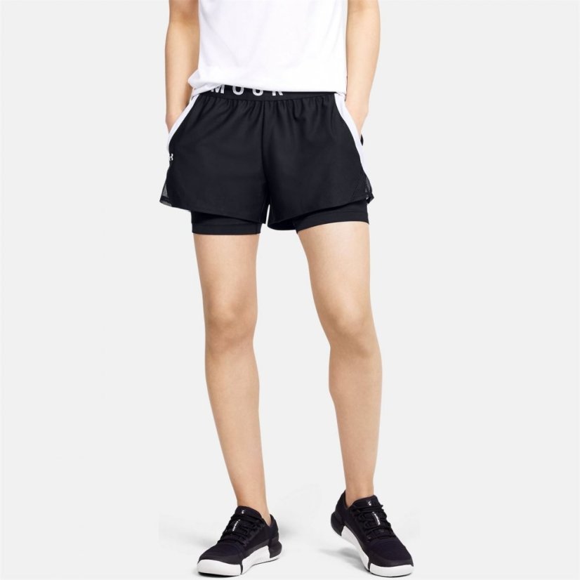 Under Armour Tech™ Play Up 2-in-1 Shorts Women Black
