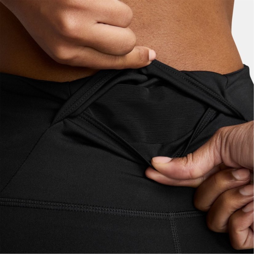 Nike Tempo High-Waisted 7/8 Running Leggings Womens Black