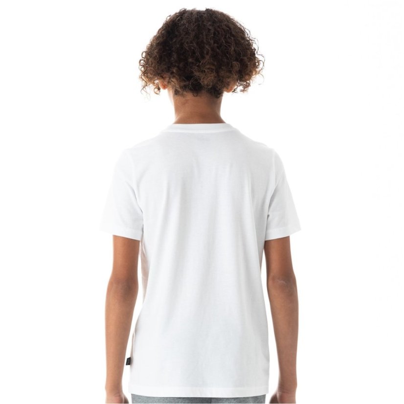 Puma Logo T-shirt Juniors White Graphic