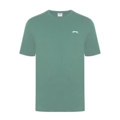 Slazenger Plain pánské tričko Sage