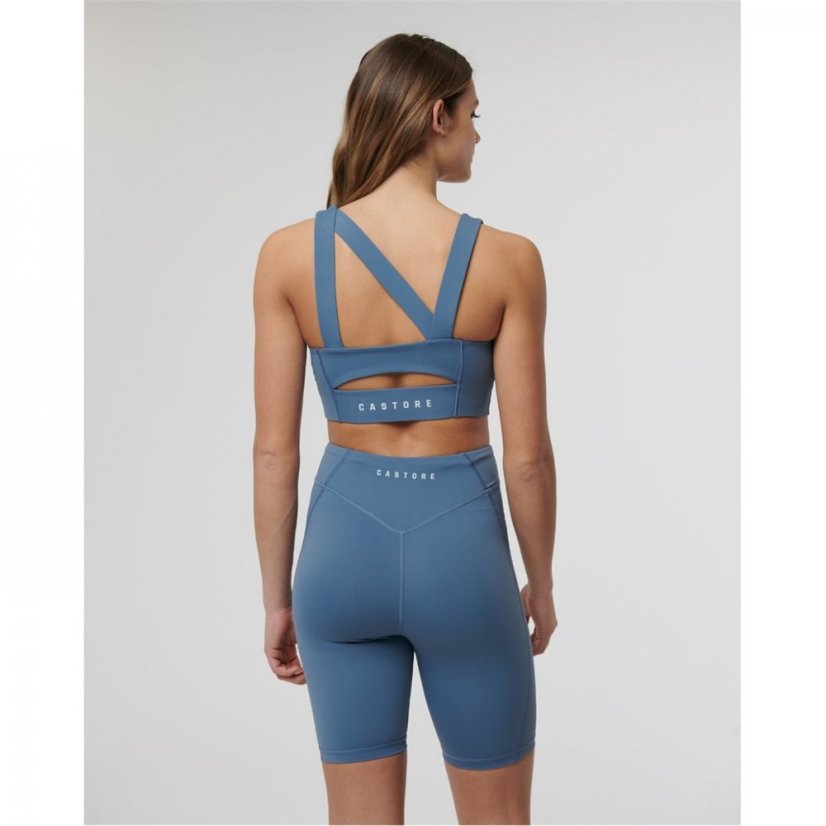 Castore Long Line Sports Bra Navy