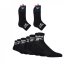 Reebok 6 Pair Sports Ankle Socks Black